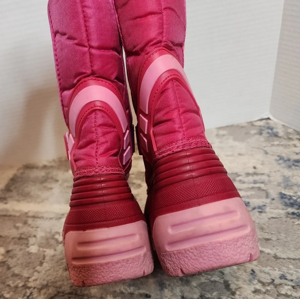 NWT Merence Unicorn Rainbow Pink Snow Boots. Kids size 2 or 33‎ eur.